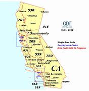 Image result for 559 Area Code Map