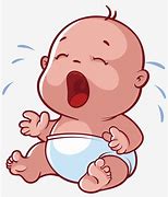 Image result for Born Baby Crying Cartoon