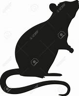 Image result for Halloween Rat Silhouette