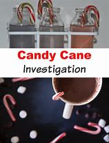 Image result for Candy Cane Experiment for Preschool