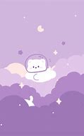 Image result for Kawaii Purple Cat Wallpaper