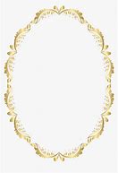 Image result for Gold Oval Frame White Background