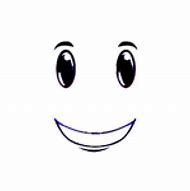 Image result for Roblox Smile Face Transparent