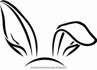 Image result for Bunny Ear Stencil