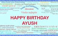 Image result for Happy Birthday Ayush