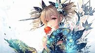 Image result for Japanese Anime Girl Art