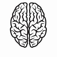 Image result for Brain Logo Black and White