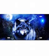 Image result for Zazzle License Plates Wolf