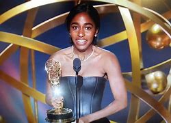 Image result for Ayo Edebiri Emmy Win