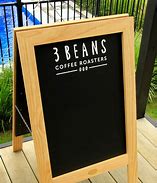 Image result for Chalkboard Sandwich Board with Custom Message