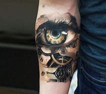 Image result for Mechanical Eye Tattoo