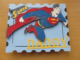 Image result for Super Dad Card