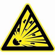 Image result for Explosive Hazard Symbol PNG