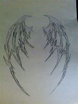 Image result for Demon with Wings Tattoo Sketch