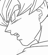 Image result for goku head drawing