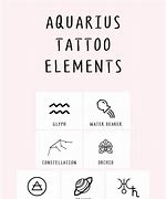 Image result for Aquarius Finger Tattoo