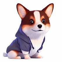 Image result for Corgi in Hoodie