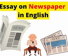 Image result for Essay On Newspaper