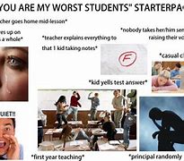 Image result for School Kid Starter Pack Memes