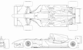 Image result for F1 Cars Blueprints Drawings