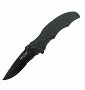 Image result for Black Handle Knife 1/4 Inch