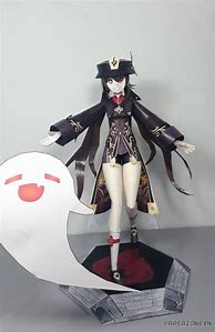 Image result for Hu Tao Papercraft