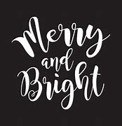 Image result for Merry and Bright Clip Art