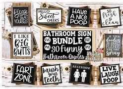 Image result for Bathroom Decor SVG