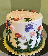 Image result for Flower Garden Cake