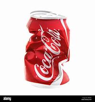 Image result for Knocked Out Coke Can