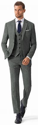 Image result for 3 Piece Tweed Suit