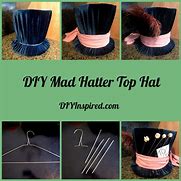 Image result for 2D Mad Hatter Hat