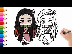 Image result for Dibujos De Nezuko Faciles