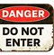 Image result for Do Not Enter Logo