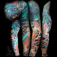 Image result for Koi Tattoo Full Sleeve