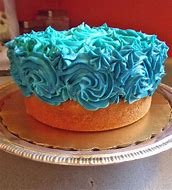 Image result for Ombre Blue Elsa Cake