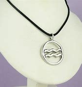 Image result for Aquarius Zodiac Necklace