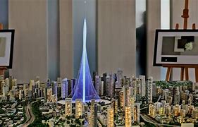 Image result for Dubai Creek Tower Construction Pics