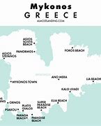 Image result for Mykonos Hotels Map