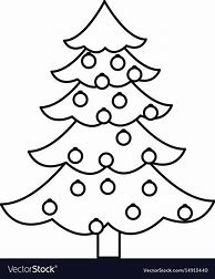 Image result for Christmas Tree Outline Sticker