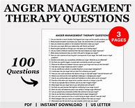 Image result for Anger Management Questions