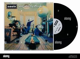 Image result for Oasis Definitely Maybe Album Cover