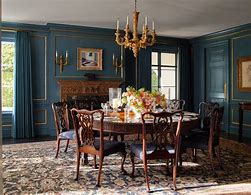 Image result for Dining Rooms with Plum Coloured Walls