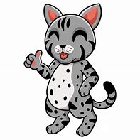 Image result for Mau Cat Cartoon