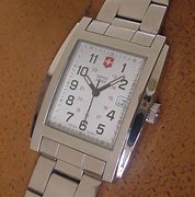 Image result for Victorinox Swiss Army Watch Silver