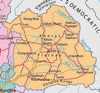 Image result for Isan Thailand Map