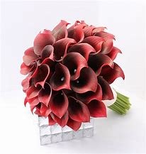 Image result for Red Calla Lily Bouquet