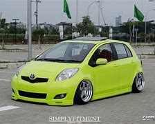 Image result for Toyota Yaris Stanced