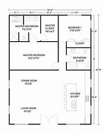 Image result for 30 X 40 Barndominium Floor Plans