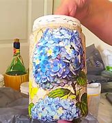 Image result for Decoupage Jars